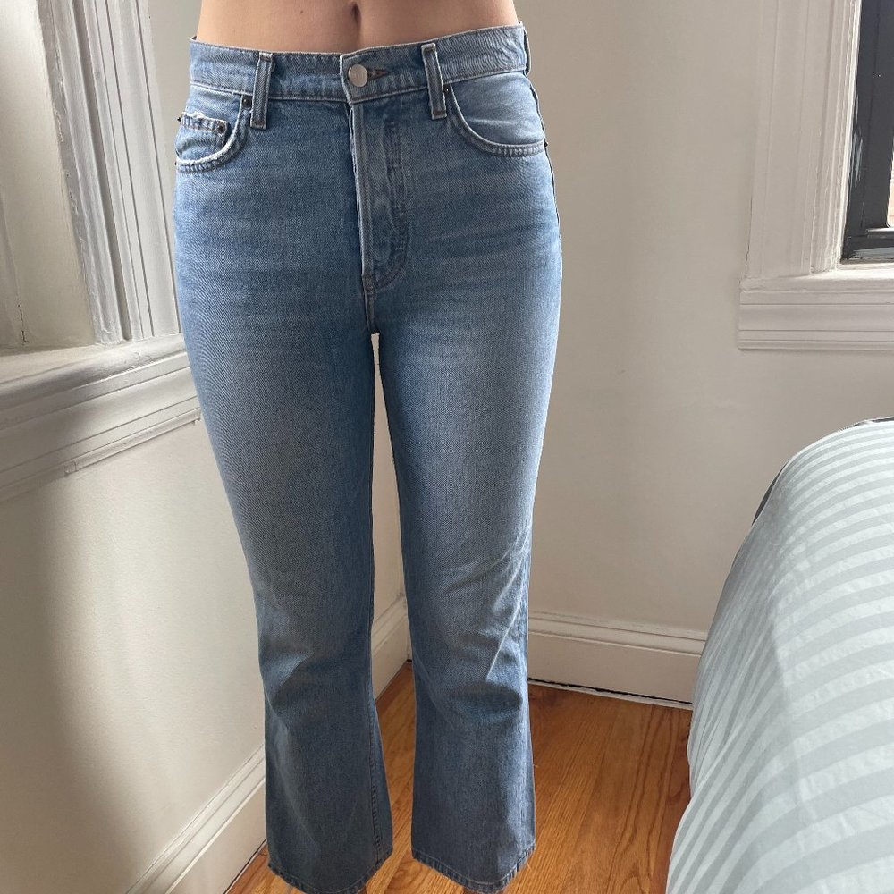 REFORMATION JEANS Jordi Kick Flare Size 26